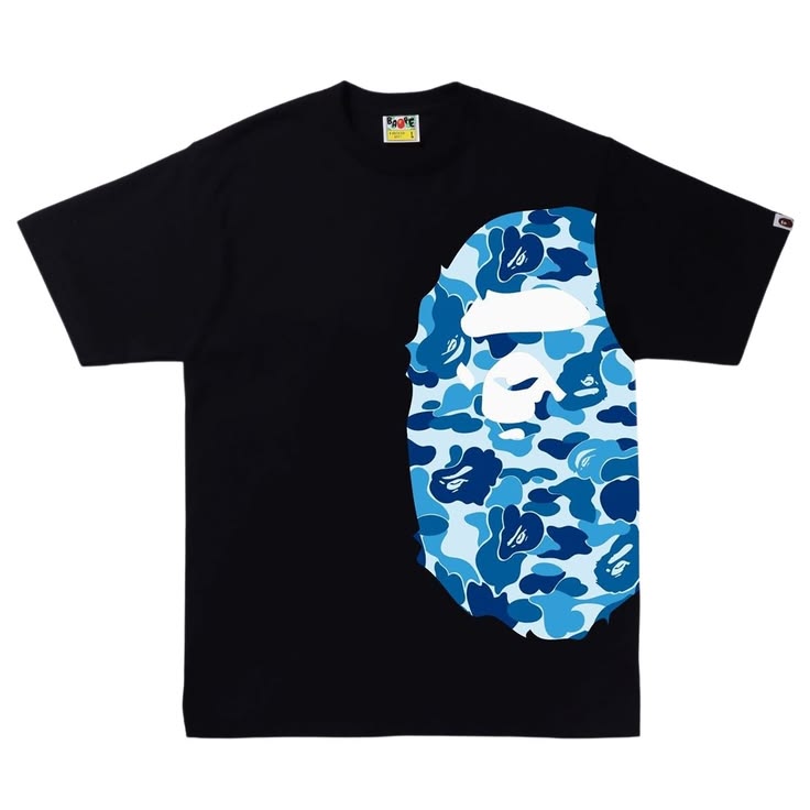 Bape T-Shirt (Black 'N Blue)