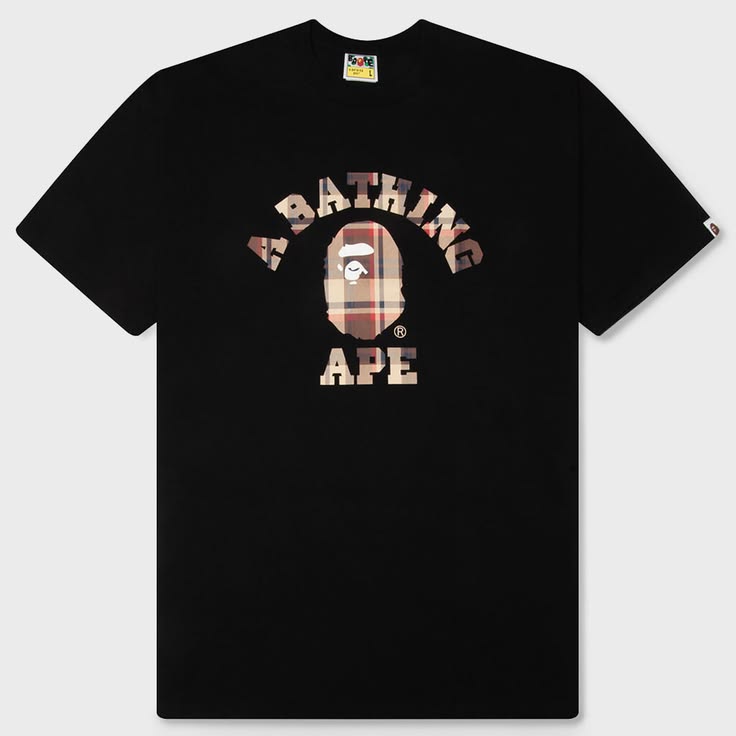 Bape X Burberry T-Shirt (Black)
