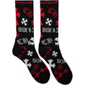Chrome Heart Socks (Black 'N Red)