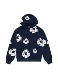 Denim Tear Hoodie (Navy Blue)