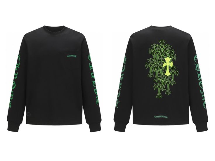 Chrome Heart Long Sleave (Black 'N Green)